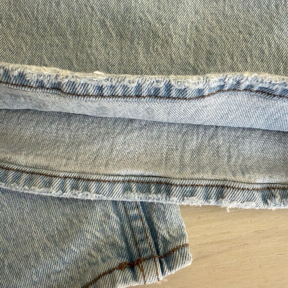 Abercrombie&Fitch Jeans Women 33/16 Short 90s Relaxed Jeans High Rise Light Wash - Picture 6 of 12